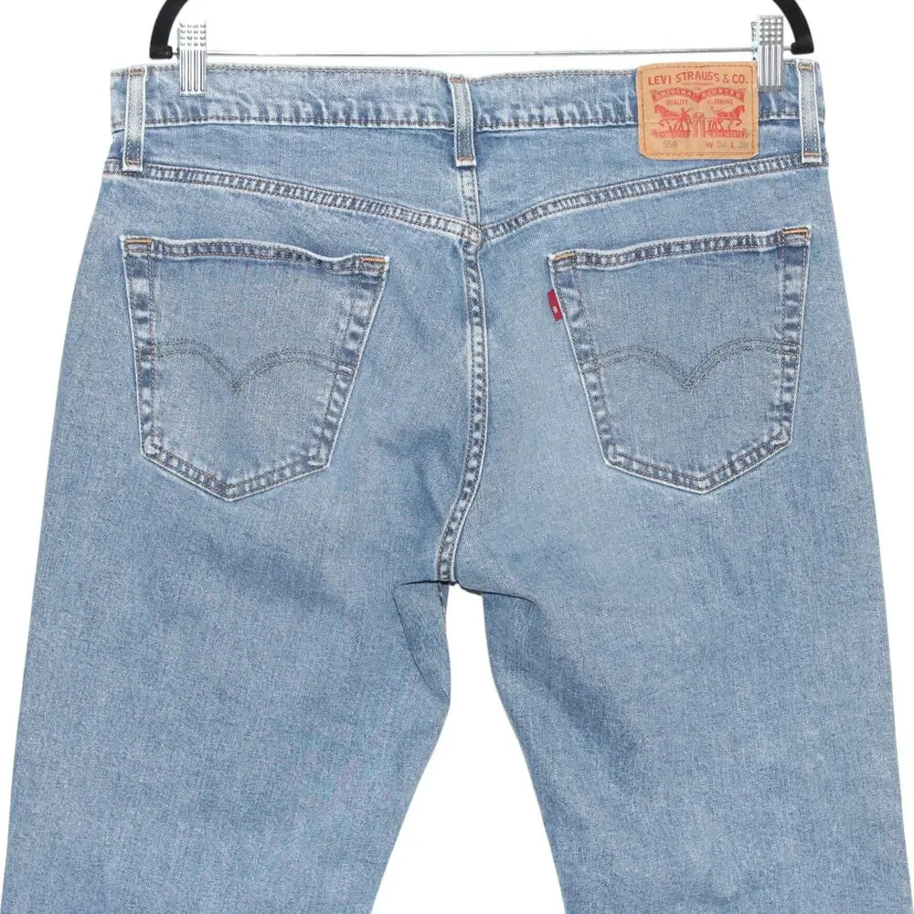 Levi's 559 Jeans Size 34 x 30 Medium Wash Blue